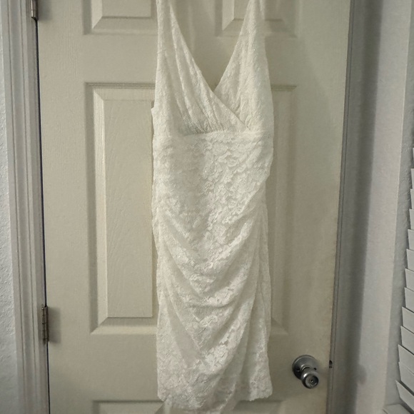 I am selling my wedding reception dress!!! Only worn once for my reception. - Picture 2 of 2